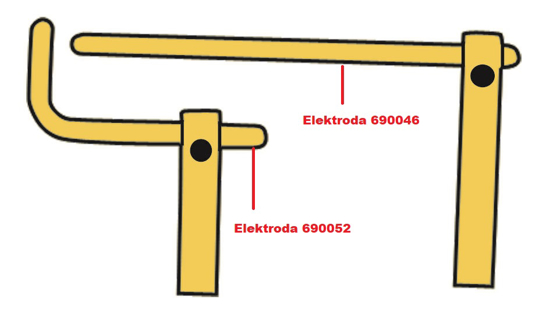 Obrázok z Elektróda pre čelusti XA3 Telwin 690052